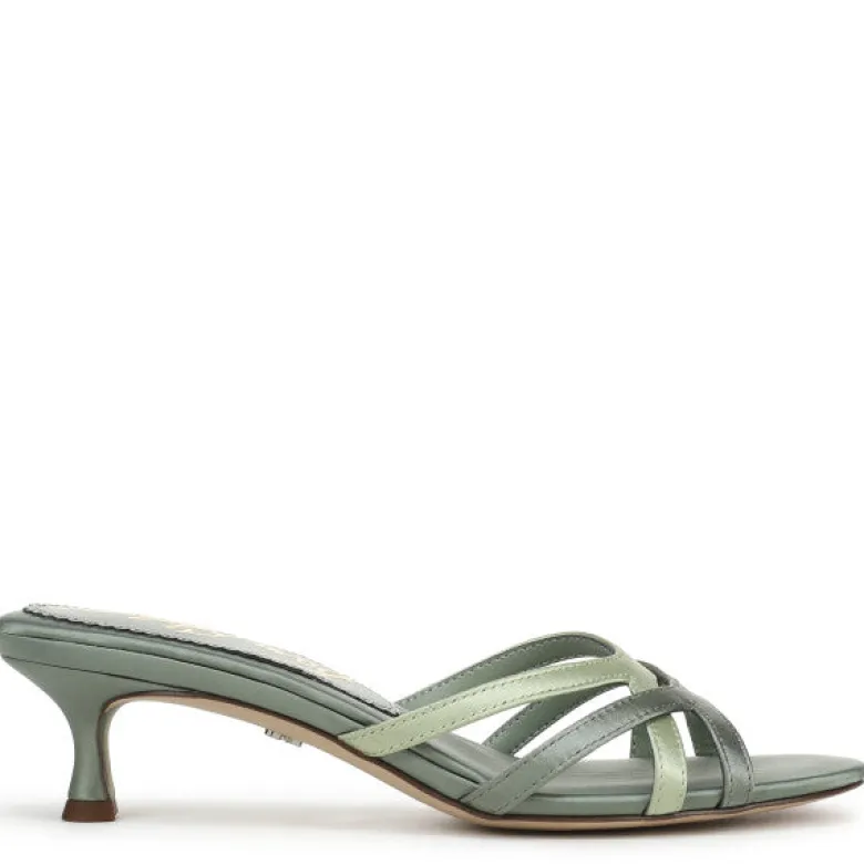 Camille Kitten Mule Heel