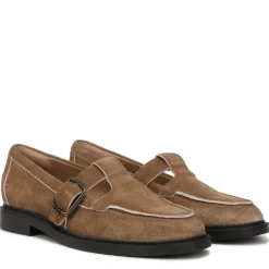 ELAINA T-STRAP BUCKLE LOAFER