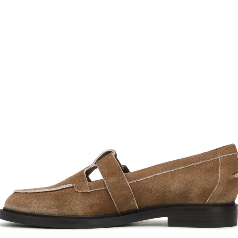 ELAINA T-STRAP BUCKLE LOAFER