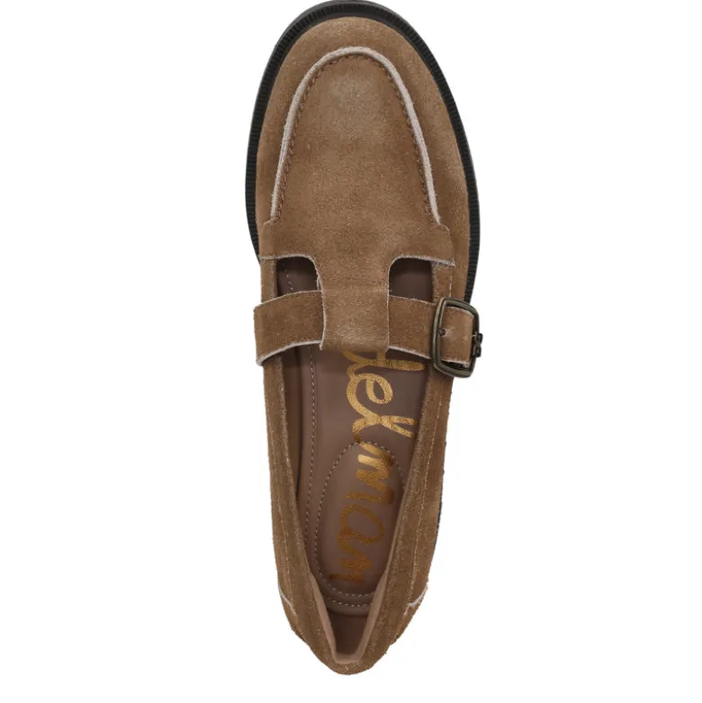 ELAINA T-STRAP BUCKLE LOAFER