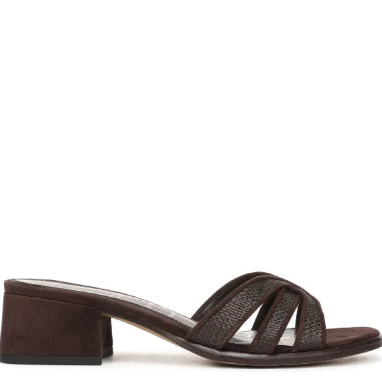 Farrin Block Heel Slide Sandal
