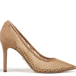 HAZEL POLKA DOT MESH PUMP