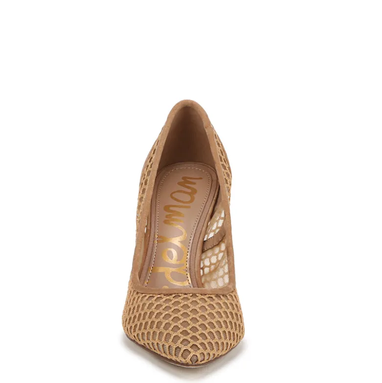 HAZEL POLKA DOT MESH PUMP