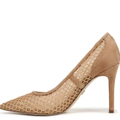 HAZEL POLKA DOT MESH PUMP