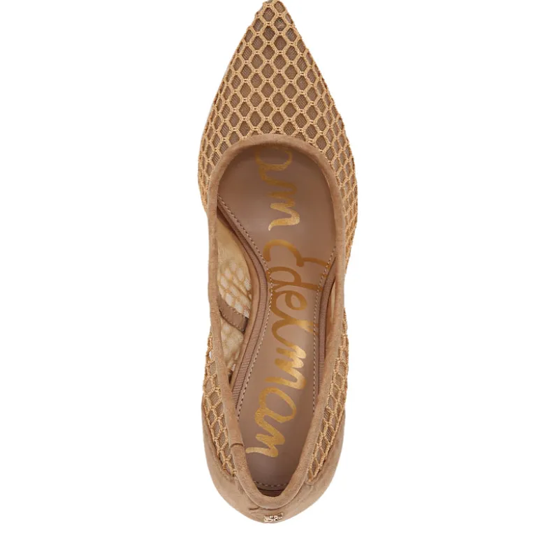 HAZEL POLKA DOT MESH PUMP