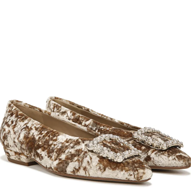 JANINA LUSTER POINTED TOE FLAT