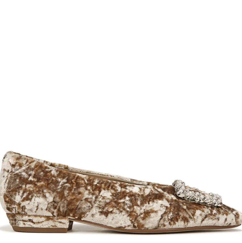 JANINA LUSTER POINTED TOE FLAT