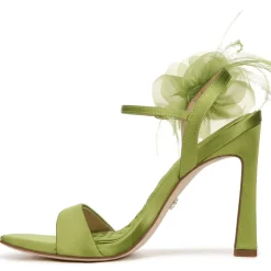 LEANA FLOWER STRAP HEEL
