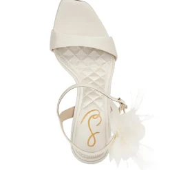 LEANA FLOWER STRAP HEEL