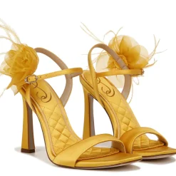 LEANA FLOWER STRAP HEEL