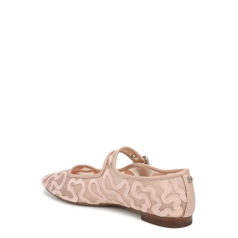 Michaela Mesh Mary Jane Flat