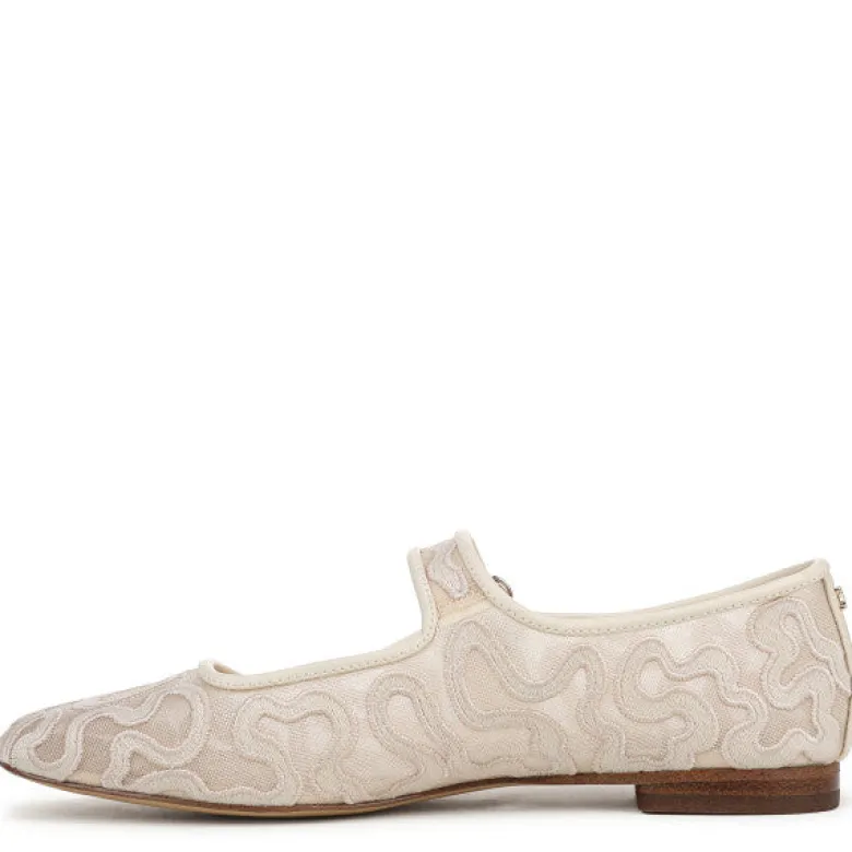 Michaela Mesh Mary Jane Flat
