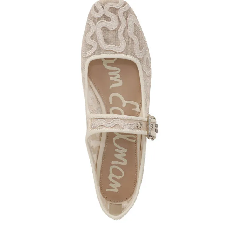 Michaela Mesh Mary Jane Flat