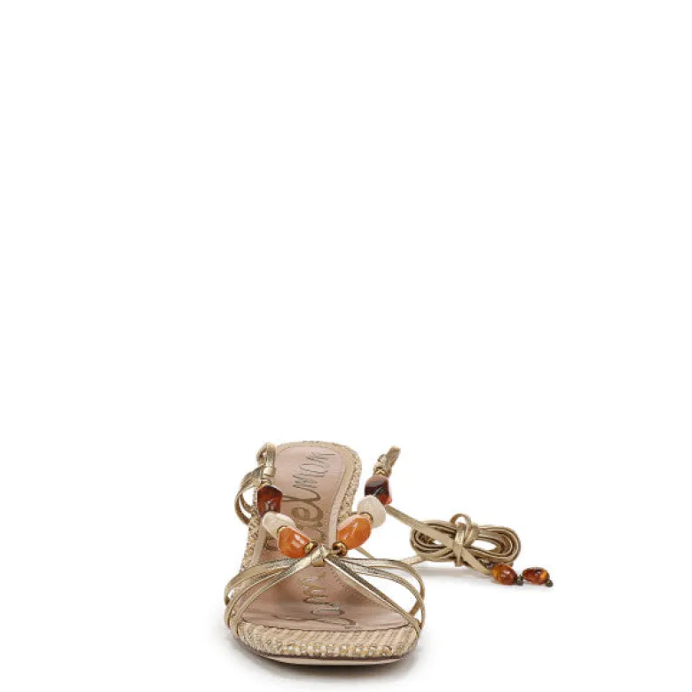 Paloma Kitten Heel Wrap Sandal